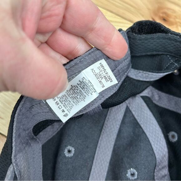 Nike Baseball Cap Hat Hook & Loop Adjustable Black - Picture 8 of 10